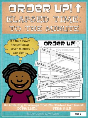 cover image of Order Up! Elapsed Time Set #2 to the Minute